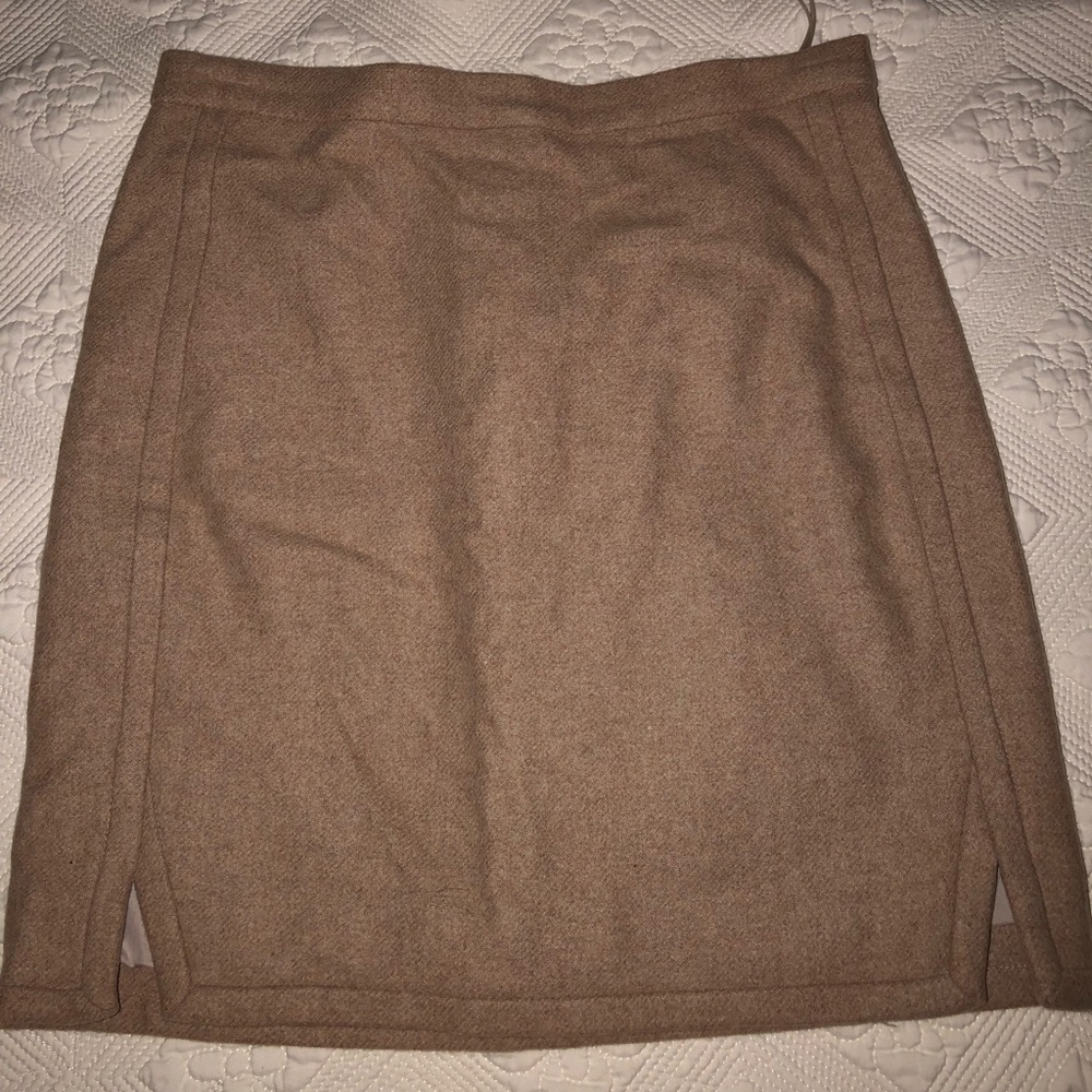 Sold- ‼️J Crew Wool Winter Mini Skirt